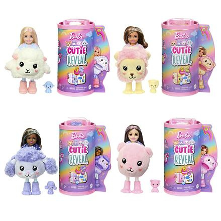 Barbie Cutie Reveal Chelsea Pastelová edice Medvídek