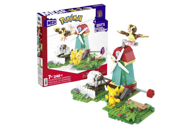 Stavebnice Pokémon venkovský větrný mlýn
