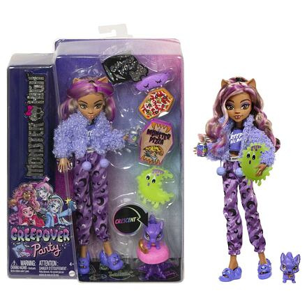 Mattel Monster High Creepover Party Clawdeen Wolf Doll