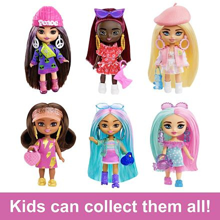Mattel Barbie Extra Mini Minis více druhů