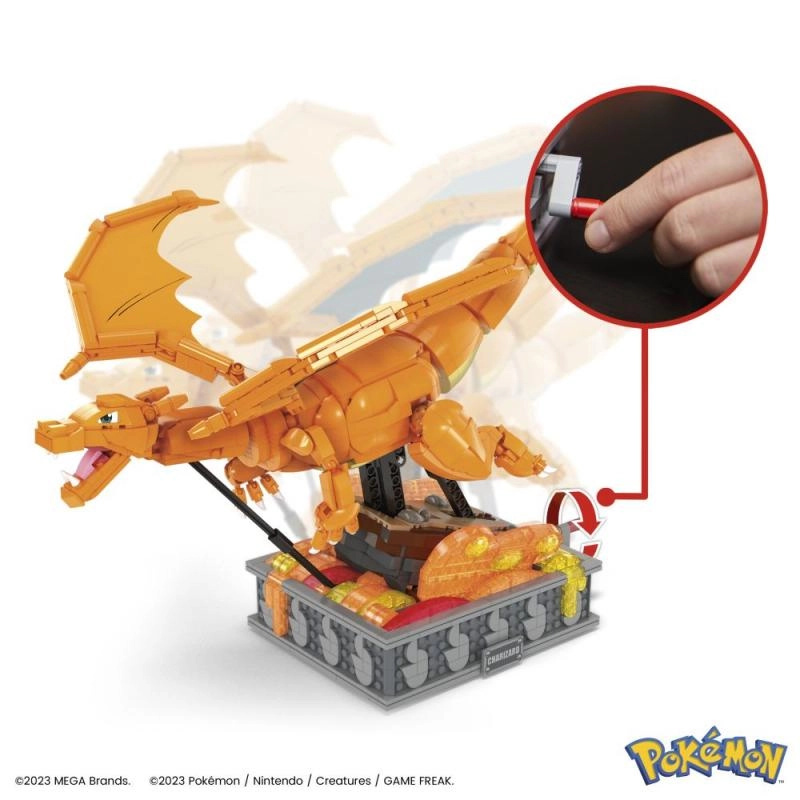 Mega Construx Mega Pokémon stavebnice mechanický Charizard