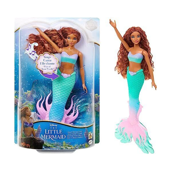 Disney Malá mořská víla princezna Ariel zpívá