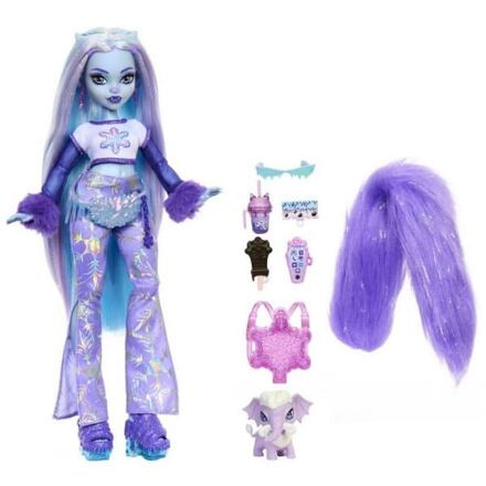 Mattel Monster High Doll Abbey Bominable With Pet HNF64