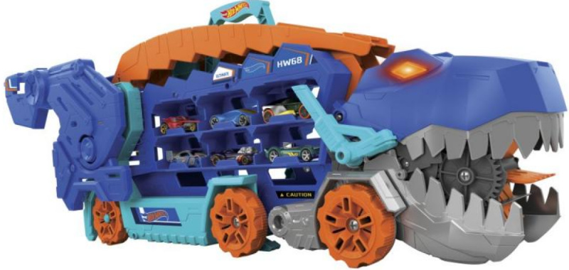 Hot Wheels™ CITY T-REX TAHAČ SE SVĚTLY A ZVUKY