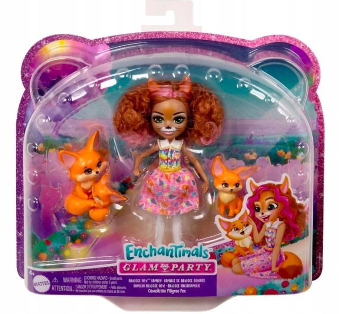Enchantimals Rodina Lišky Fennec Fox HNT60