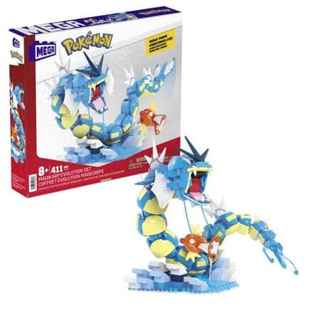 Mattel Pokémon Mega Construx Magikarp Evolution Set
