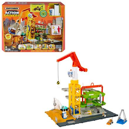 Stavebnice Matchbox Real Adventures Construction Zone