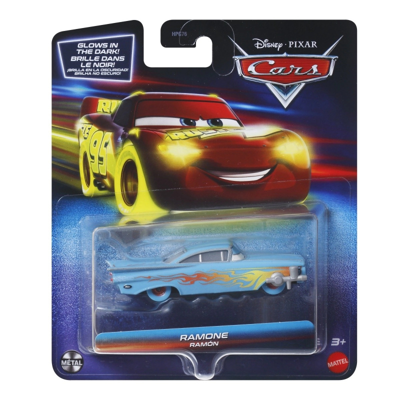 Svítící autíčko Cars Glow Racers