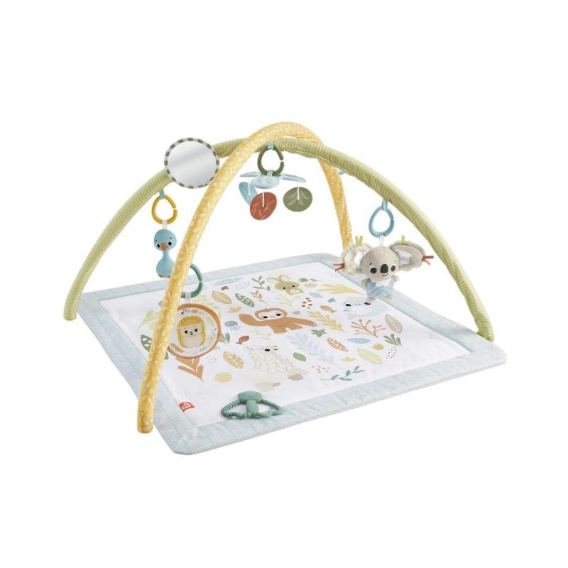 FISHER PRICE Hrací dečka se senzorickými hračkami HRB15