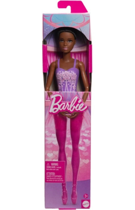 Barbie baletka s černými vlasy