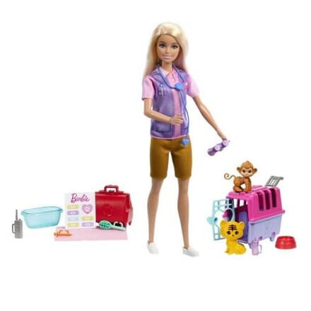 Mattel Barbie Zachraňuje zvířátka Blondýna