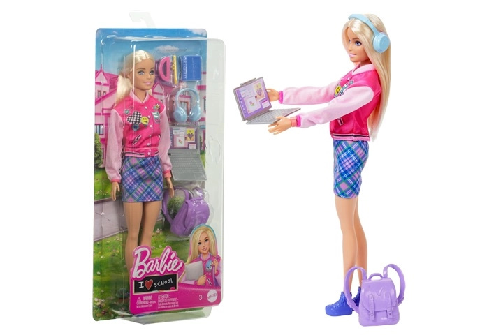 Barbie panenka zpátky do školy s doplňky