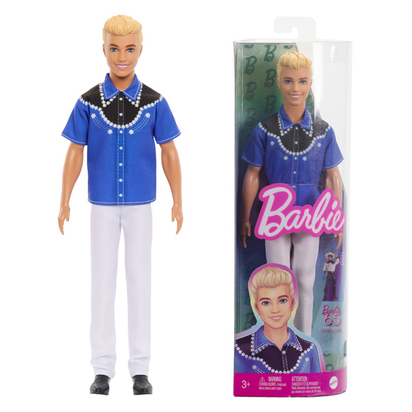 Barbie Model ken kovbojský obleček HRH25