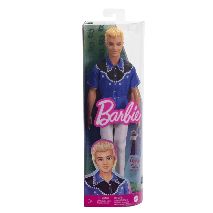 Barbie Model ken kovbojský obleček HRH25