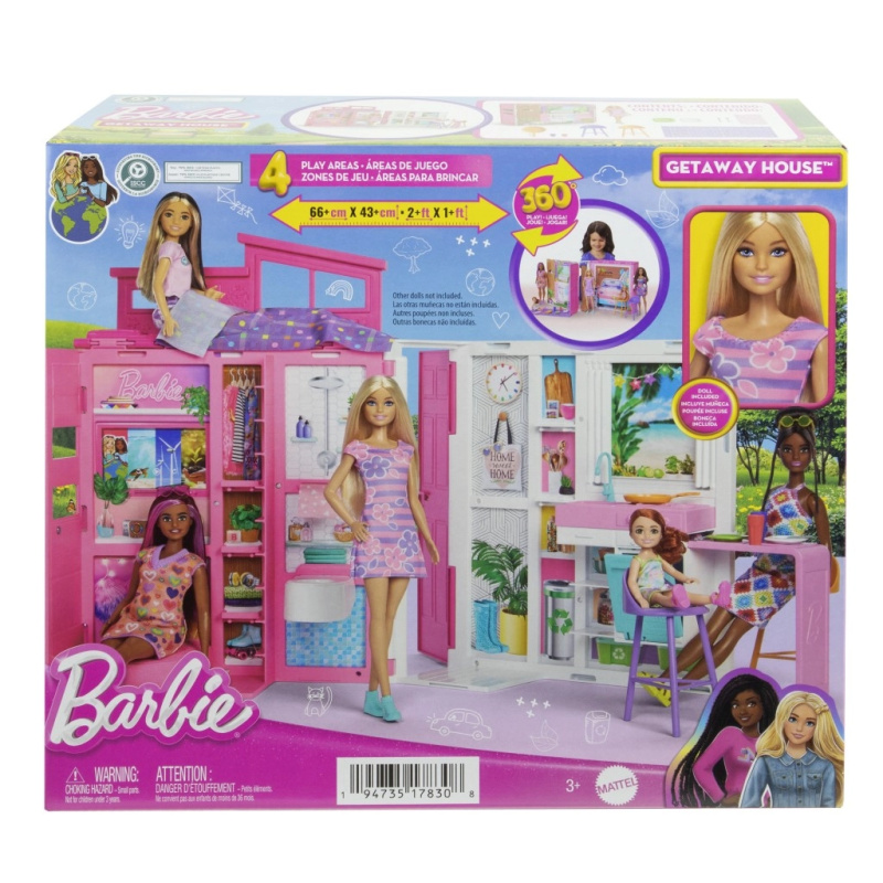 Barbie Domeček s panenkou