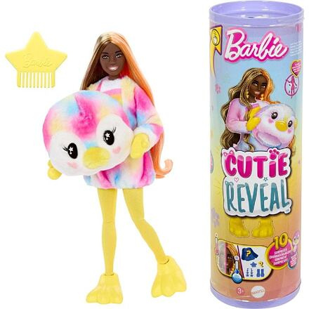 Mattel Barbie Cutie Reveal Barbie Barevné sny - Tučňák
