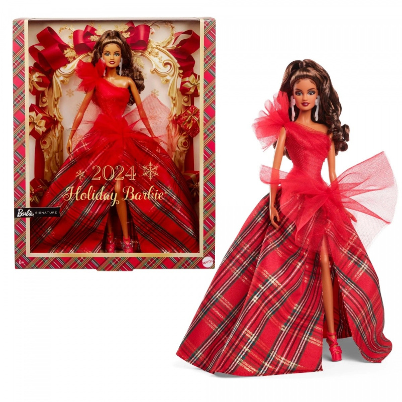 Barbie Holiday brunetka