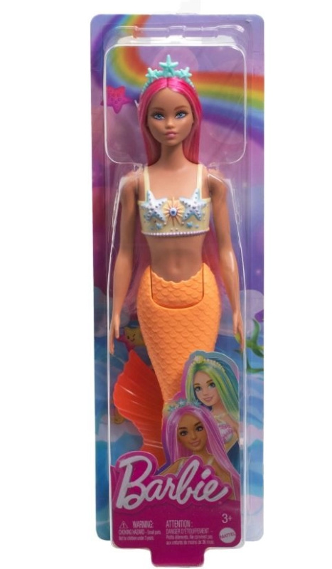 Barbie Pohádková mořská panna - žlutá HRR05