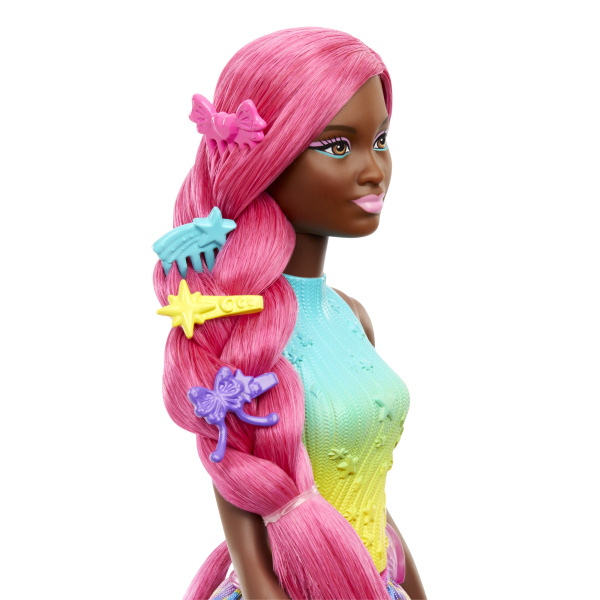 Mattel Barbie Pohádková panenka s dlouhými vlasy - Víla jednorožec