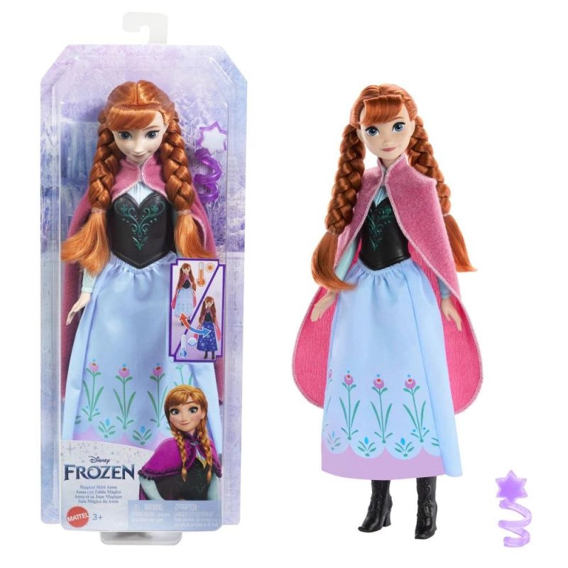 Mattel Frozen Anna s magickou sukní