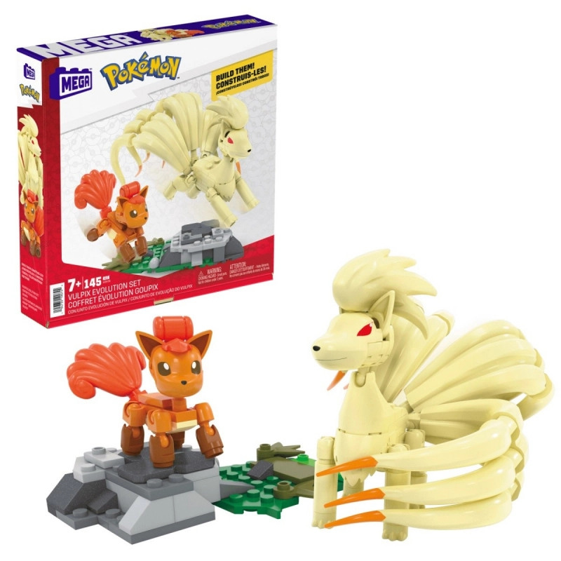 Mega Construx Pokémon Vulpix Evolution Set