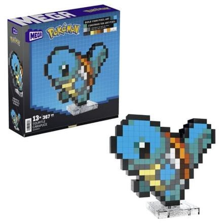 MEGA CONSTRUX Mega Pokémon pixel art - SQUIRTLE 367 ks