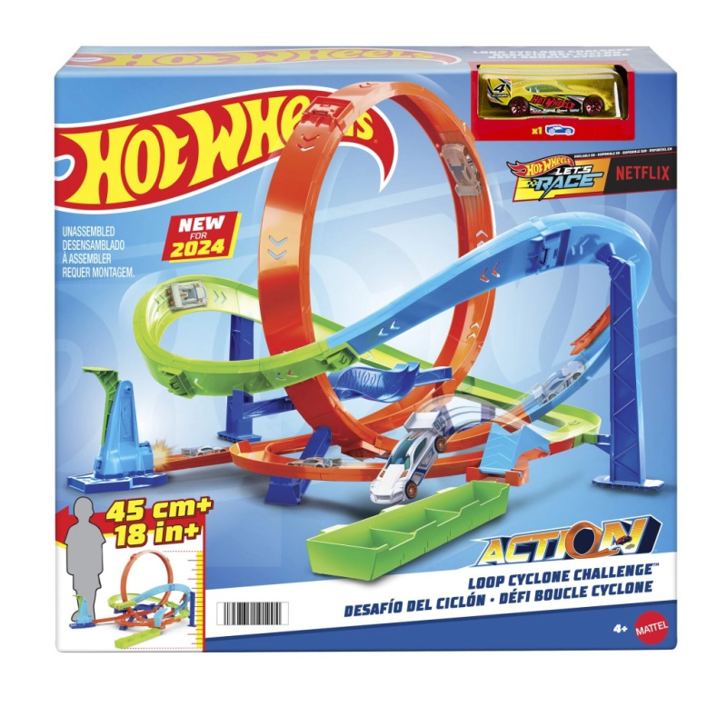 Hot Wheels Extrémní hyper smyčka HTK16