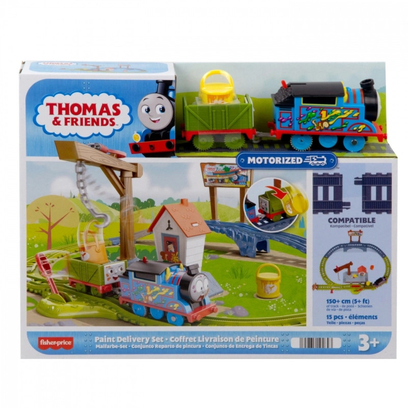Fisher Price Mašinka Tomáš vláčkový set s kolejemi na baterie 6