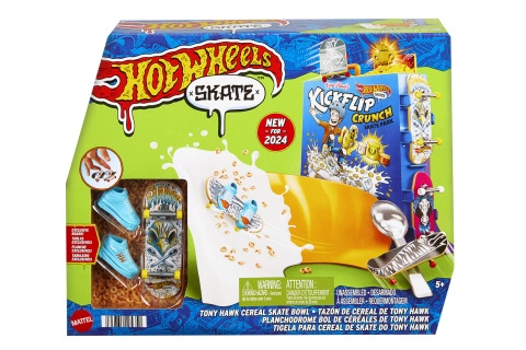 Hot Wheels Skates Cereáliový fingerboard skatepark HTP09