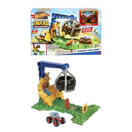 Hot Wheels Monster trucks aréna: výzva pro rhinomita herní set