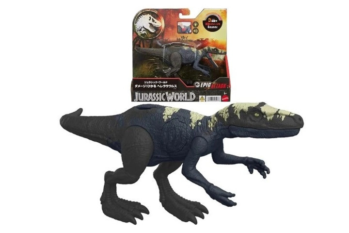 Jurassic World útočící Herrerasaurus