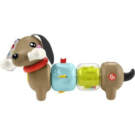 Fisher Price chrastící a klapající jezevčík HTW91