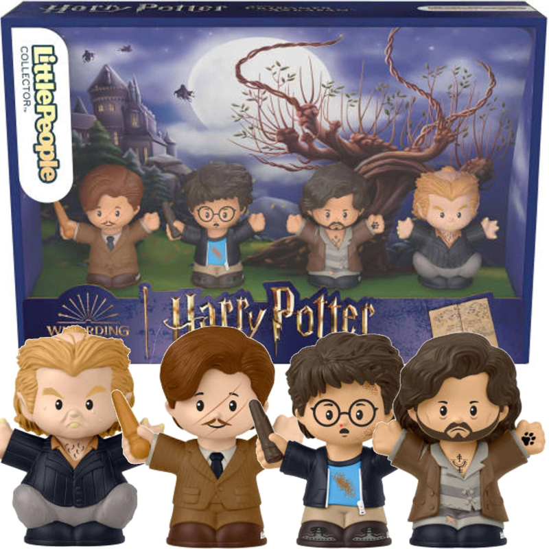 Harry Potter a vězeň z Azkabanu – sada 4 sběratelských figurek čarodějů