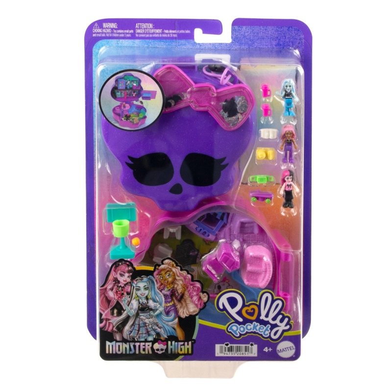 Kompaktní sada Polly Pocket a Monster High