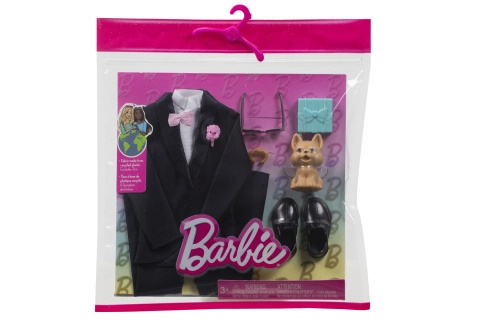 Barbie oblečky pro Barbie a Kena – ženich