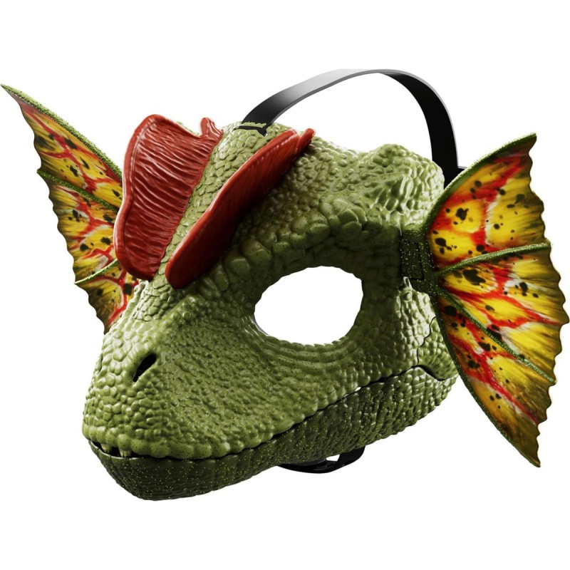 Maska na obličej se zvuky Jurassic World  DILOPHOSAURUS