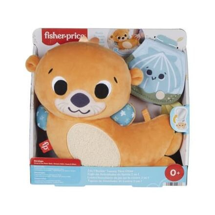 Fisher Price Plyšová vydra s knížkou HXG96