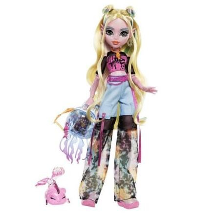 Mattel Monster High Fashion Doll Lagoona Blue & Pet Neptuna HXH75