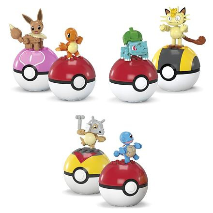 Mattel Mega Construx Pokémon pokéball, více druhů