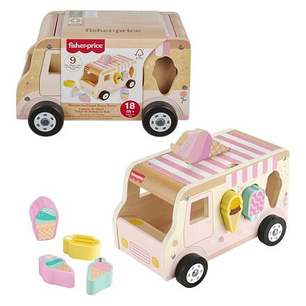 Dřevěný zmrzlinářský sortér Fisher-Price
