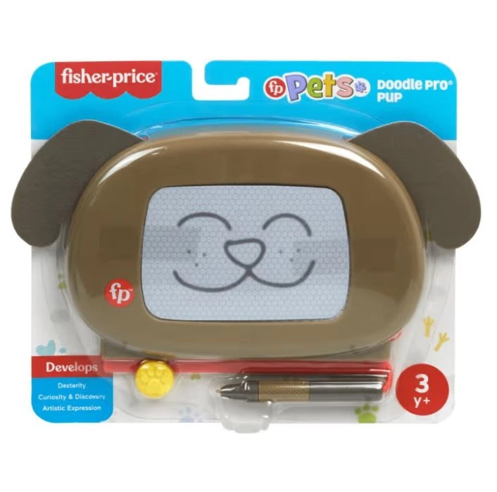 Fisher-Price FP Pets Kreslicí tabulka dva druhy pejsek kočička HYC27 (Věk 3+)