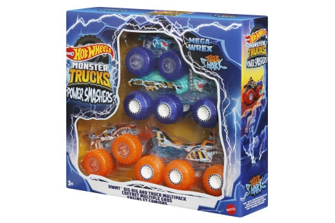 Hw monster trucks power smashers tahač a truck