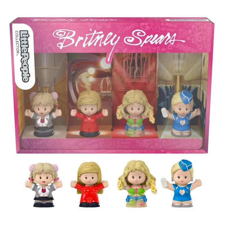 Little People Collector Britney Spears – sběratelské figurky