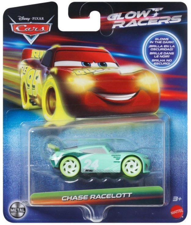 Auta Glow Racers - Svítící ve tmě