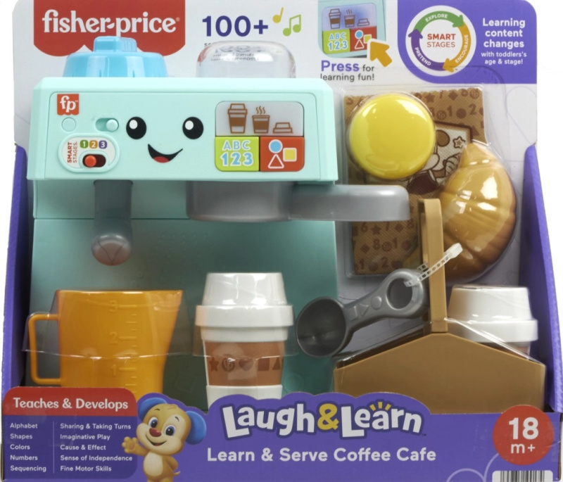 Fisher-Price vzdělávací dětský kávovar