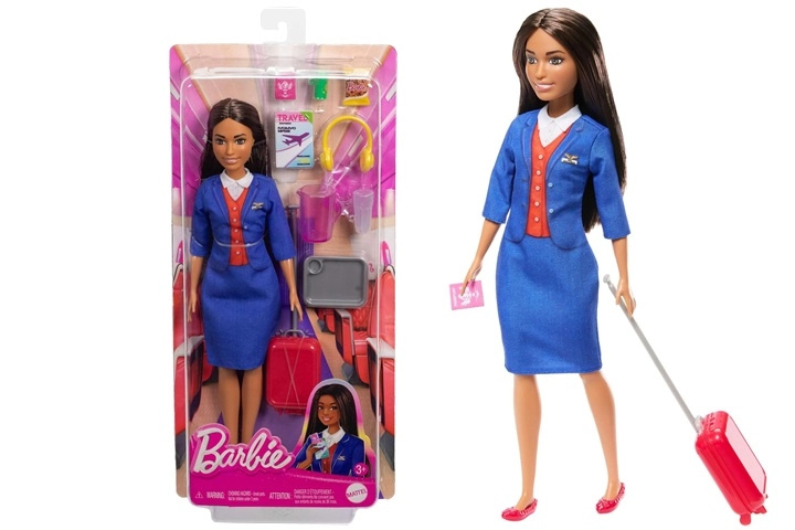 Barbie Kariéra panenka palubní průvodčí