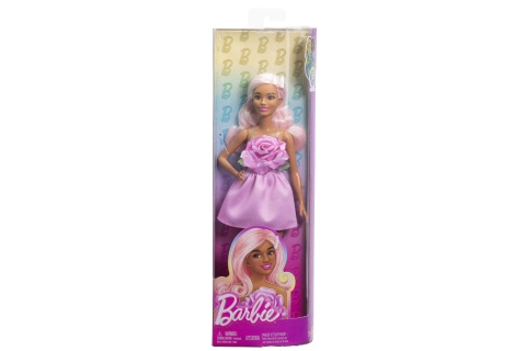 Barbie modelka Růžová růže