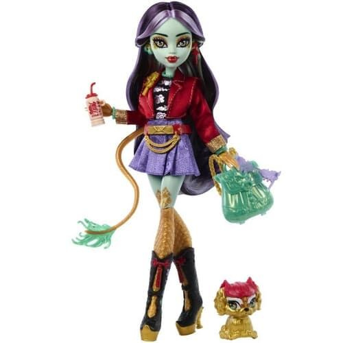 Lalka Monster High Jinafire Long s mazlíčkem