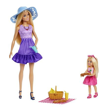 Mattel Barbie MALIBU A CHELSEA NA PIKNIKU