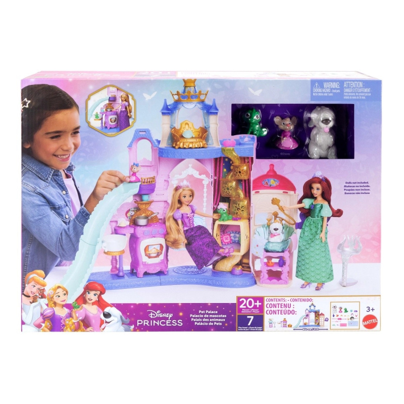 disney princess palác zvířátek – domeček pro figurky a zvířecí kamarády